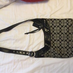 Coach shoulder bag.
